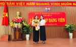 Chi bộ 5 tổ chức Lễ kết nạp Đảng viên