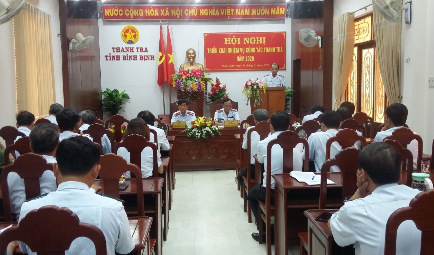 Ảnh minh họa: Hoi nghi trien khai nhiệm vụ thanh tra năm 2020