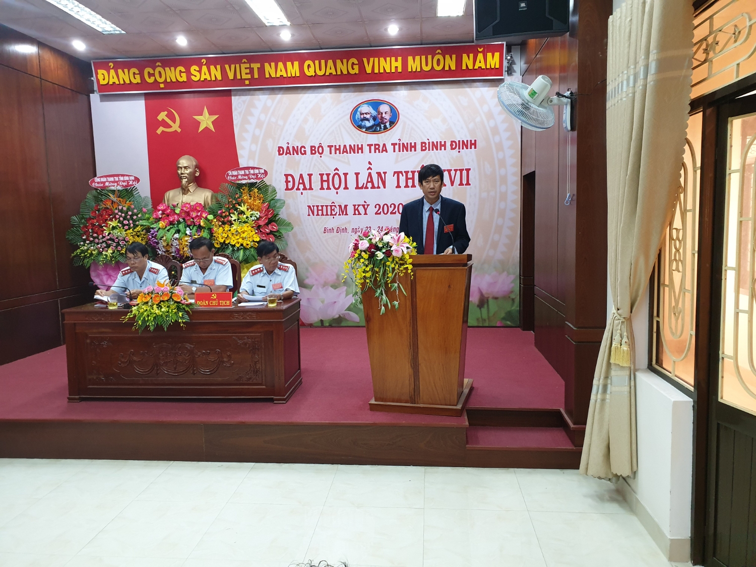 Đại hội Đảng bộ Thanh tra tỉnh nhiệm kỳ 2020 - 2025