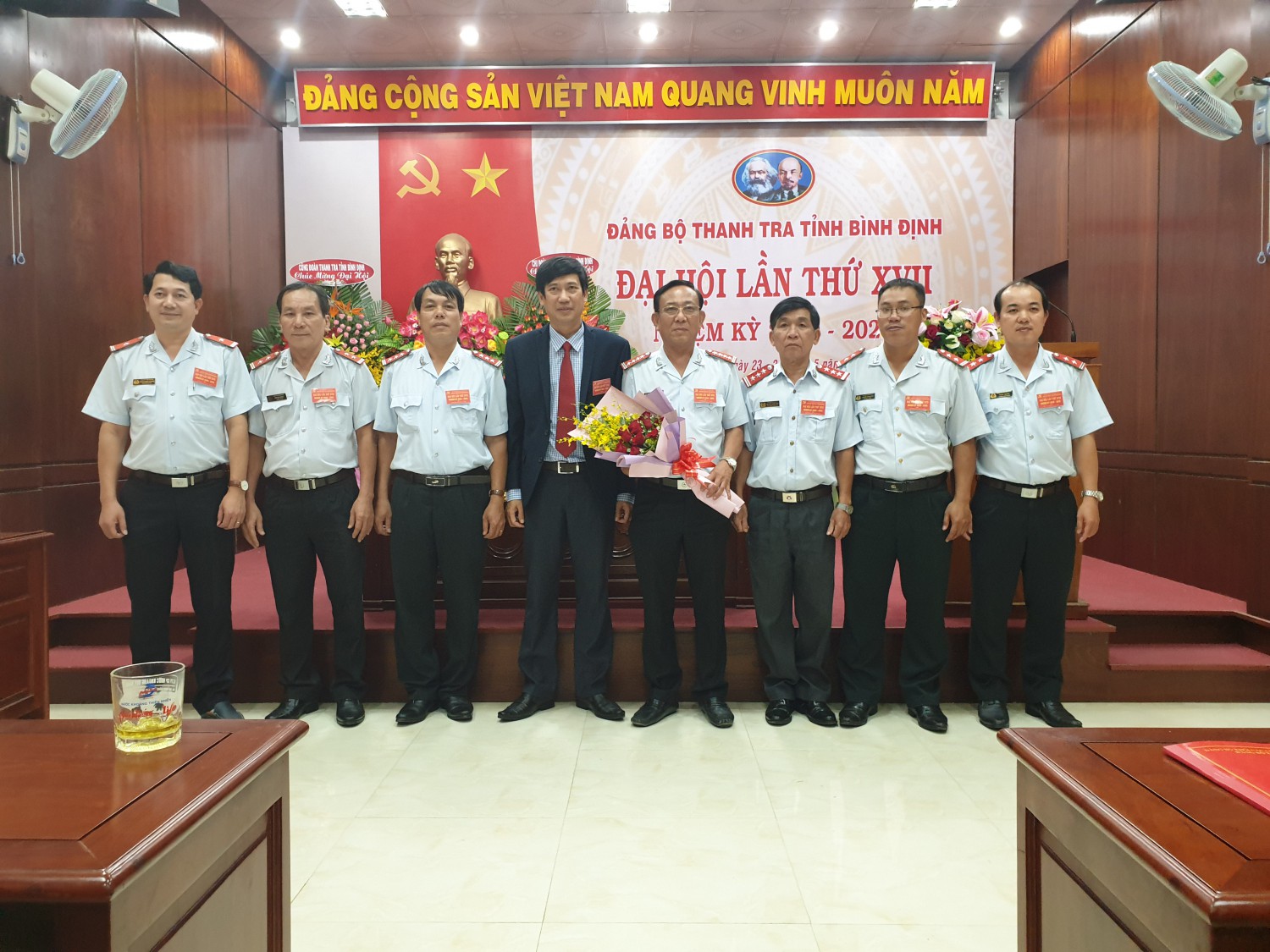Ban Chấp hành Đảng bộ Thanh tra tỉnh, nhiệm kỳ 2020 -2025 ra mắt trước Đại hội