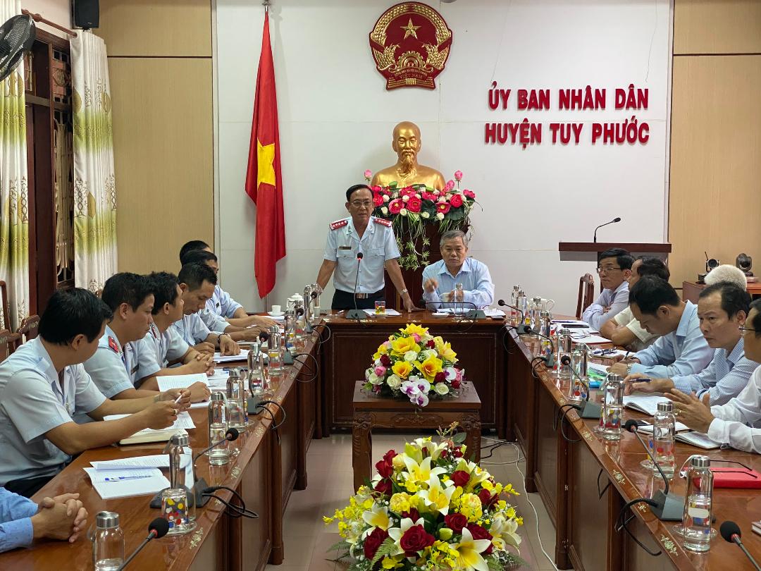 Cuộc họp công bố quyết định thanh tra
