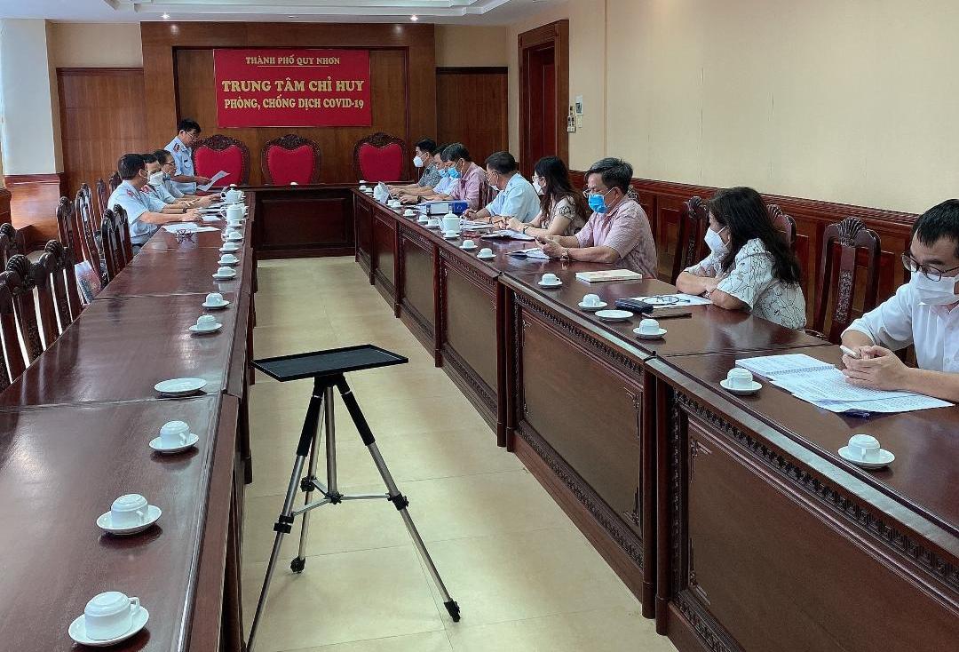 Quang cảnh cuộc họp công bố Quyết định thanh tra