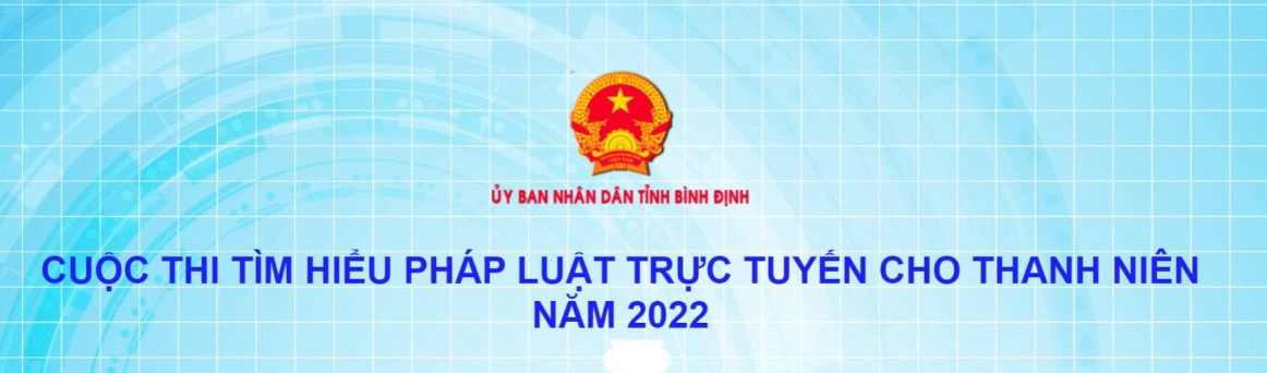 Cuộc thi “Tìm hiểu pháp luật trực tuyến cho thanh niên năm 2022”
