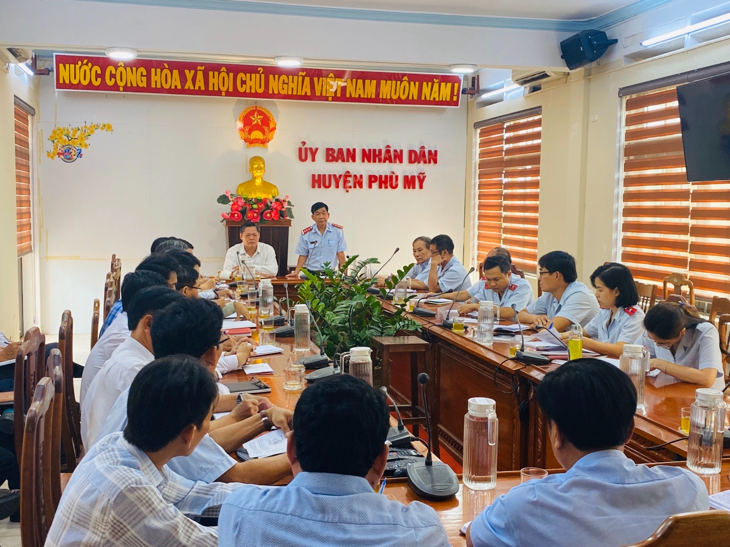 Công bố Quyết định thanh tra tại UBND huyện Phù Mỹ