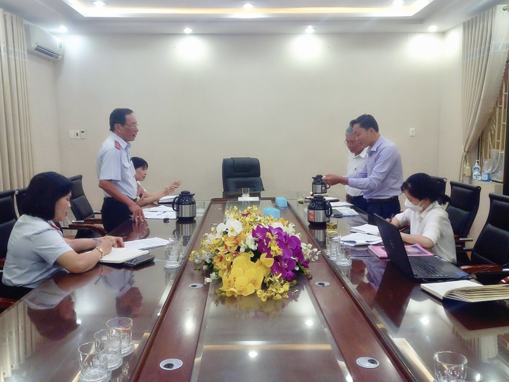 Ảnh: cuộc họp bốc thăm xác minh tài sản, thu nhập năm 2022